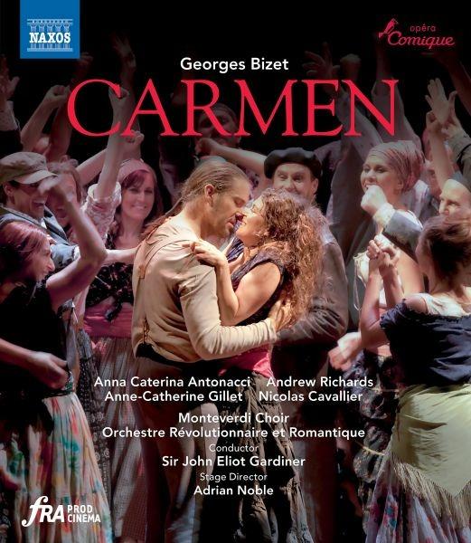 Carmen (Blu-ray) - Blu-ray di Georges Bizet,John Eliot Gardiner,Orchestre Révolutionnaire et Romantique,Anna Caterina Antonacci