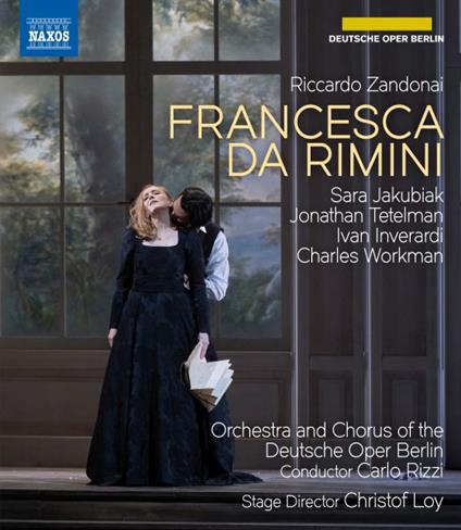 Francesca da Rimini (Blu-ray) - Blu-ray di Riccardo Zandonai,Carlo Rizzi,Orchester der Deutschen Oper Berlino