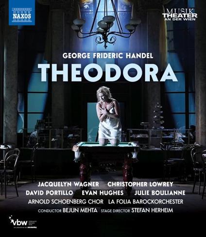 Theodora. Oratorio In Three Acts HWV 68 (Blu-ray) - Blu-ray di Georg Friedrich Händel