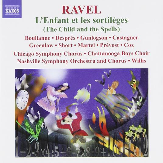 L'enfant les sortileges - Shéhérazade - CD Audio di Maurice Ravel,Nashville Symphony Orchestra,Chicago Symphony Chorus,Alastair Willis