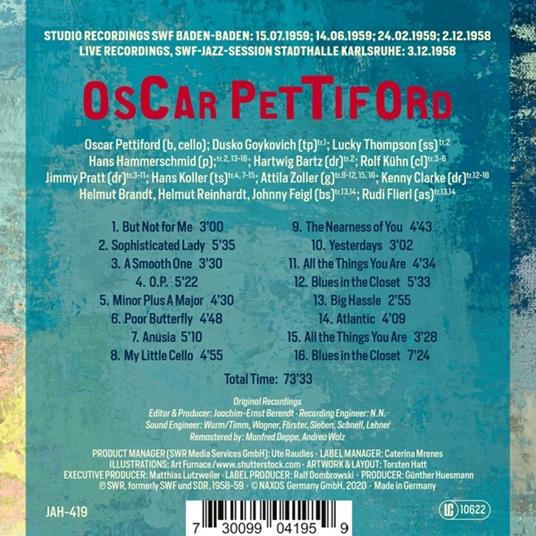 Baden-Baden 1959 - CD Audio di Oscar Pettiford - 2