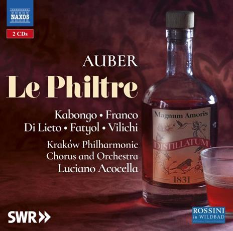 Le Philtre - CD Audio di Daniel-François-Esprit Auber,Cracow Philarmonic