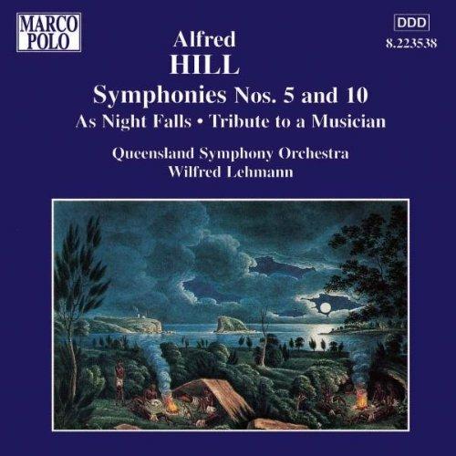 Sinfonie n.5, n.10 - As Night Falls - Tribute to a Musician - CD Audio di Alfred Hill