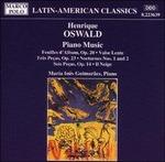 Musica X Pf. Foglio D'album Op.20, Valse Lente, Tres Pecas Op.23, Notturno n.1 E - CD Audio di Henrique Oswald
