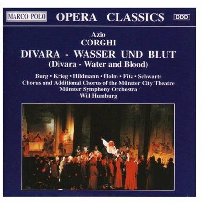 Divara - Wasser und Blut - CD Audio di Azio Corghi