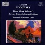 Opere per pianoforte vol.3 - CD Audio di Leopold Godowsky