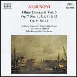 Concerti per oboe vol.3 - CD Audio di Tomaso Giovanni Albinoni