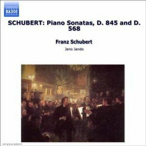 Sonate per pianoforte D568, D845 - CD Audio di Franz Schubert,Jeno Jandó