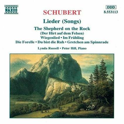 Lieder - CD Audio di Franz Schubert,Lynda Russell