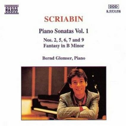 Sonate n.2, n.5, n.6, n.7, n.9 - Fantasia in Si minore - CD Audio di Alexander Scriabin,Bernd Glemser