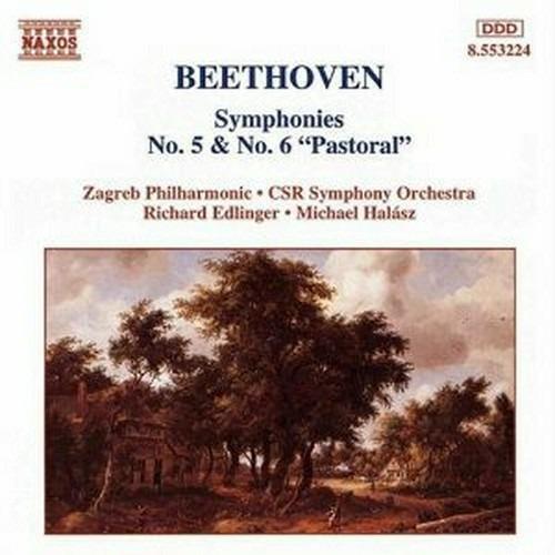 Sinfonie n.5, n.6 - CD Audio di Ludwig van Beethoven,Michael Halasz,Slovak Philharmonic Orchestra