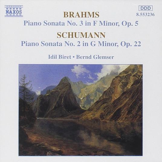Sonata per pianoforte n.3 / Sonata per pianoforte n.2 - CD Audio di Johannes Brahms,Robert Schumann
