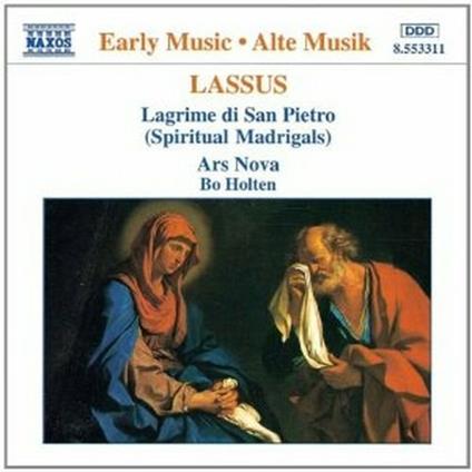 Lagrime di San Pietro - CD Audio di Orlando Di Lasso