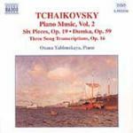 Musica per pianoforte vol.2 - CD Audio di Pyotr Ilyich Tchaikovsky,Oxana Yablonskaya