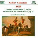 Grandi sonate op.22, op.25 - Divertimento op.23 - 8 Piccoli pezzi op.24 - CD Audio di Joseph Fernando Macari Sor,Adam Holzman