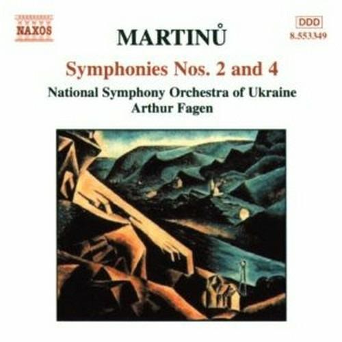 Sinfonie n.2, n.4 - CD Audio di Bohuslav Martinu