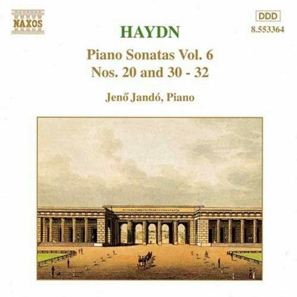 Sonate per pianoforte vol.6 - CD Audio di Franz Joseph Haydn,Jeno Jandó