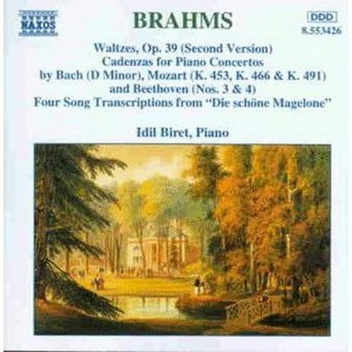 Valzer op.39 (Seconda versione) - 4 Trascrizioni da Die Schöne Magelone - Cadenze - CD Audio di Johannes Brahms