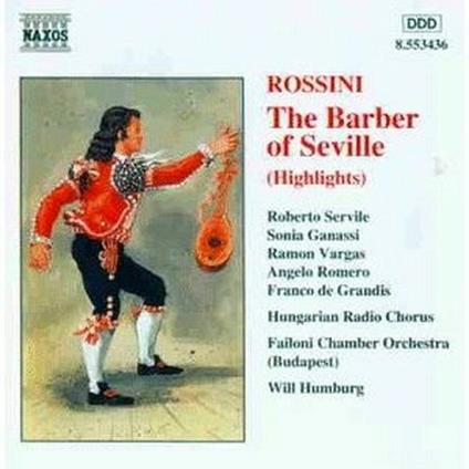 Il barbiere di Siviglia (Selezione) - CD Audio di Gioachino Rossini