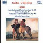 Introduzione e Variazioni op.26, op.27, op.28 - 12 Studi op.29 - Fantasia e Variazioni brillanti op.30 - CD Audio di Joseph Fernando Macari Sor,Jeffrey McFadden