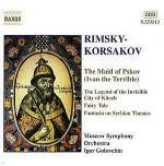 La leggenda della città invisibile di Kitezh - Ivan il Terribile - Fantasia su temi serbi - CD Audio di Nikolai Rimsky-Korsakov,Moscow Symphony Orchestra,Igor Golovchin