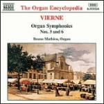 Sinfonie per organo n.3, n.6 - CD Audio di Louis Vierne,Bruno Mathieu