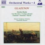 Stenka Razin op.13 - Une fête slave op.26 - Cortège solennelle - Fantasia op.50 - Marcia su un tema russo op.57 - Mazurka op.18 - CD Audio di Alexander Glazunov
