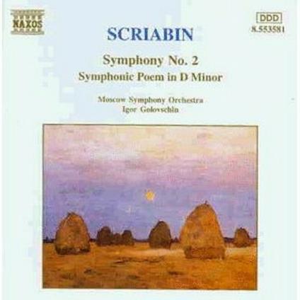 Sinfonia n.2 - Poema sinfonico - CD Audio di Alexander Scriabin,Moscow Symphony Orchestra,Igor Golovchin