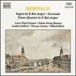 Settimino in Sib - Serenata - Quartetto con pianoforte in Mib - CD Audio di Franz Adolf Berwald