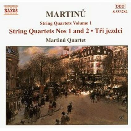 Quartetti per archi vol.1 - CD Audio di Bohuslav Martinu