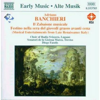 Il Zabaione musicale - CD Audio di Sonatori de la Gioiosa Marca,Adriano Banchieri