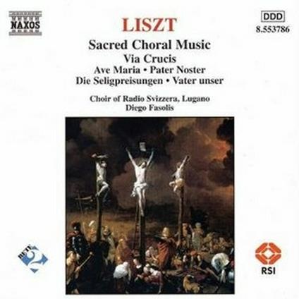 Musica sacra corale - CD Audio di Franz Liszt