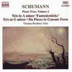 Trio con pianoforte op.110 - Fantasiestücke - 6 Pezzi in forma canonica - CD Audio di Robert Schumann,Vienna Brahms Trio