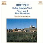 Quartetti per archi vol.1 - CD Audio di Benjamin Britten