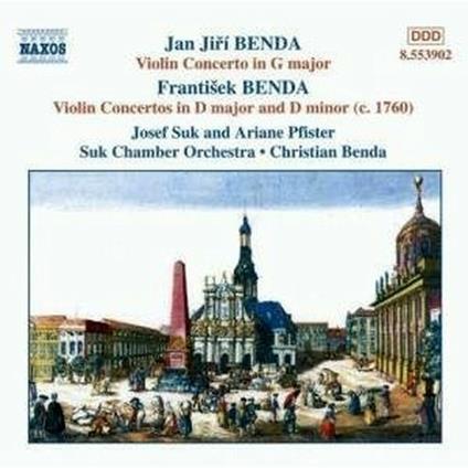 Concerti per violino vol.1 - CD Audio di Frantisek Benda
