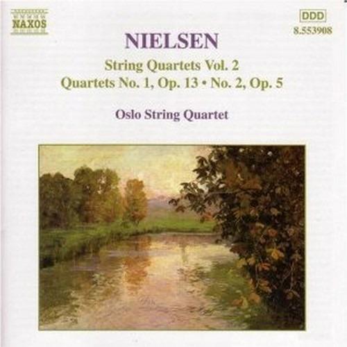 Quartetti per archi vol.2 - CD Audio di Carl August Nielsen