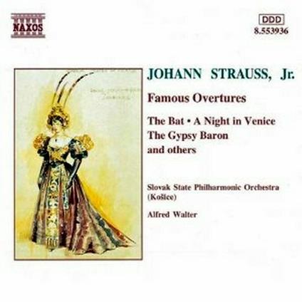 Ouvertures famose - CD Audio di Johann Strauss