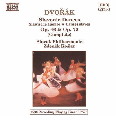 Slavonic Dances Op. 46 & 72 - CD Audio di Antonin Dvorak,Zdenek Kosler