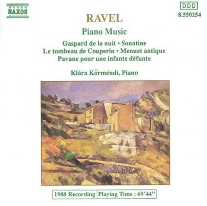Piano Music - CD Audio di Maurice Ravel