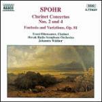 Concerti per clarinetto n.2, n.4 - Fantasia e Variazioni op.81