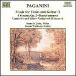 Composizioni per violino e chitarra vol.2 - CD Audio di Niccolò Paganini