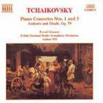 Concerti per pianoforte n.1, n.3 - Andante e Finale op.79 - CD Audio di Pyotr Ilyich Tchaikovsky,Antoni Wit,Bernd Glemser