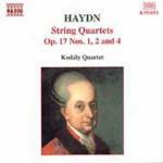 Quartetti op.17 n.1, n.2, n.4