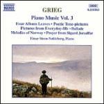 Opere per pianoforte vol.3 - CD Audio di Edvard Grieg