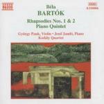 Rapsodie n.1, n.2 - Quintetto con pianoforte