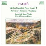 Sonate per violino n.1, n.2 - Andante - Berceuse - Romance - CD Audio di Gabriel Fauré