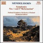 Sinfonie n.1, n.5 - CD Audio di Felix Mendelssohn-Bartholdy