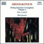 Quartetti per archi n.3, n.5 - CD Audio di Dmitri Shostakovich,Eder Quartet