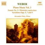 Opere per pianoforte vol.3 - CD Audio di Carl Maria Von Weber,Alexander Paley
