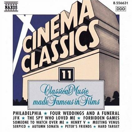 Cinema Classics vol.11 (Colonna sonora) - CD Audio